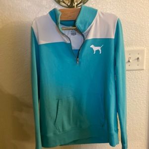 Pink victoria secret sweat shirt